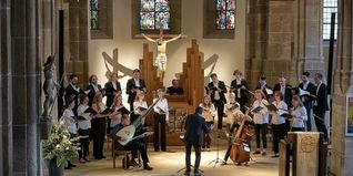 Das Sindelfinger Vokalkabinett in der Martinskirche.